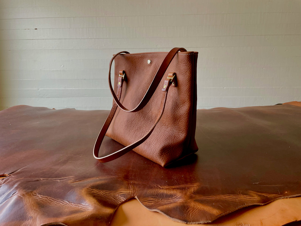 Tote #5012 | BROWN | MEDIUM