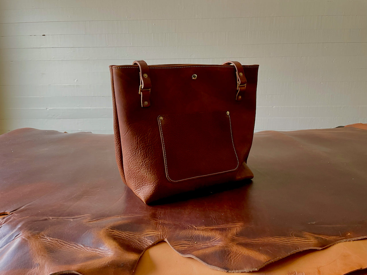 Tote #5012 | BROWN | MEDIUM