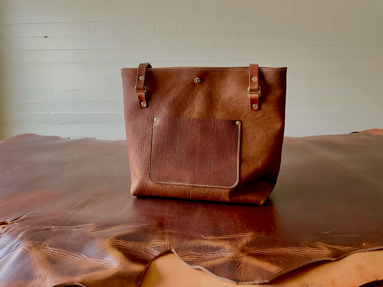 Tote #5012 | BROWN | MEDIUM