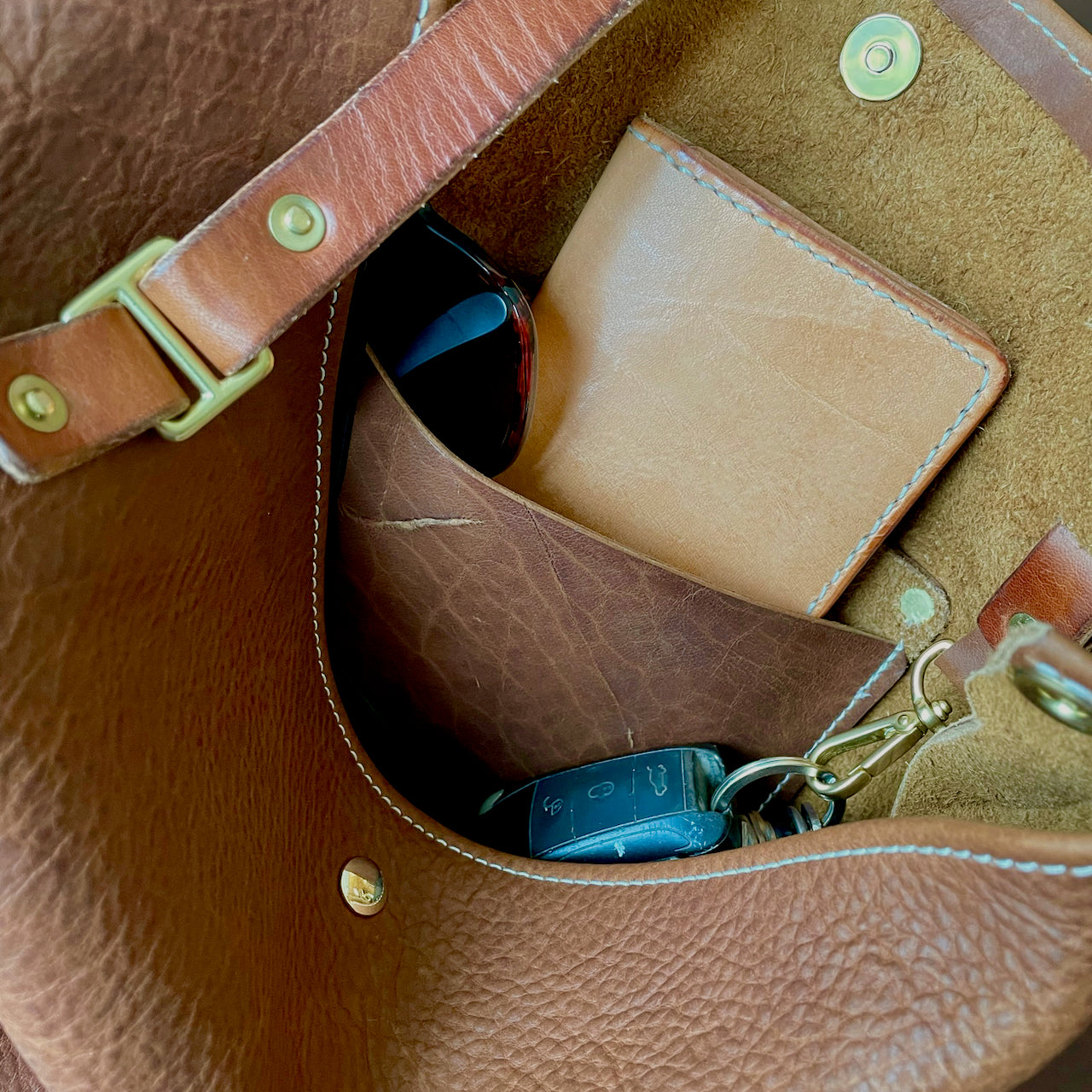 Tote #5012 | BROWN | MEDIUM