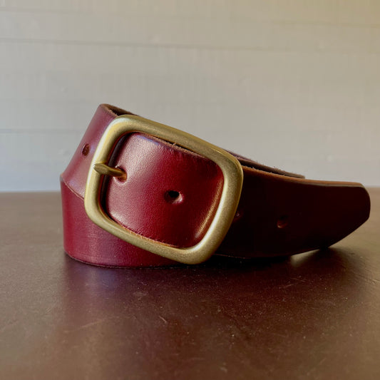 BELT | BURGUNDY